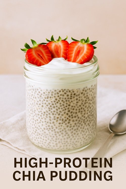 high protein chia pudding