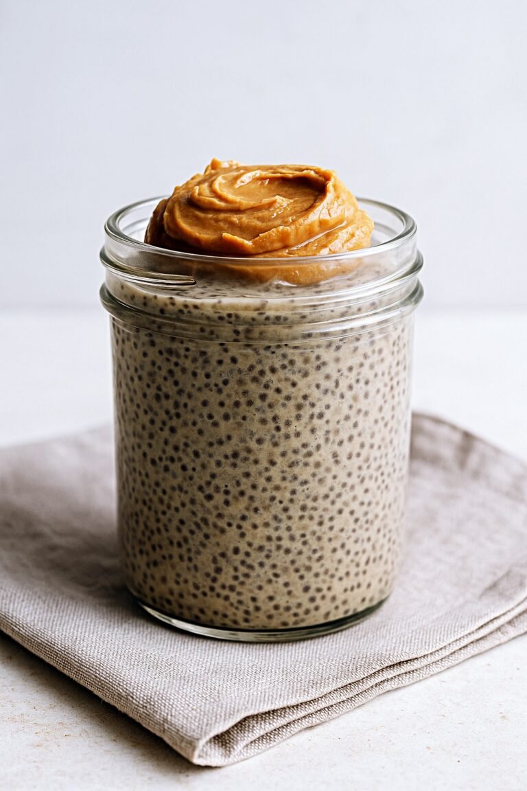 peanut butter chia pudding