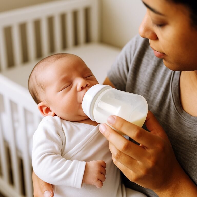 feeding baby