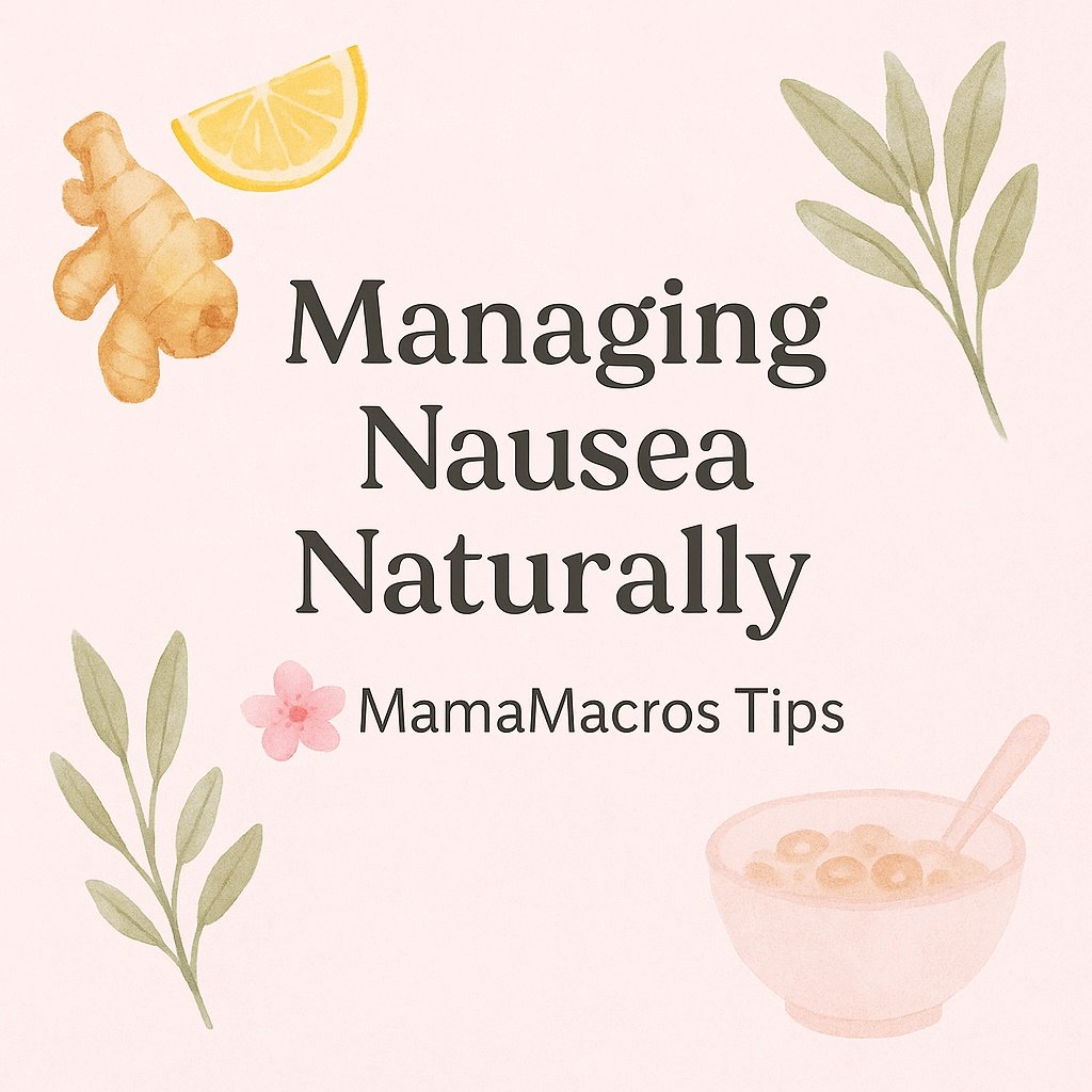managing nausea naturally