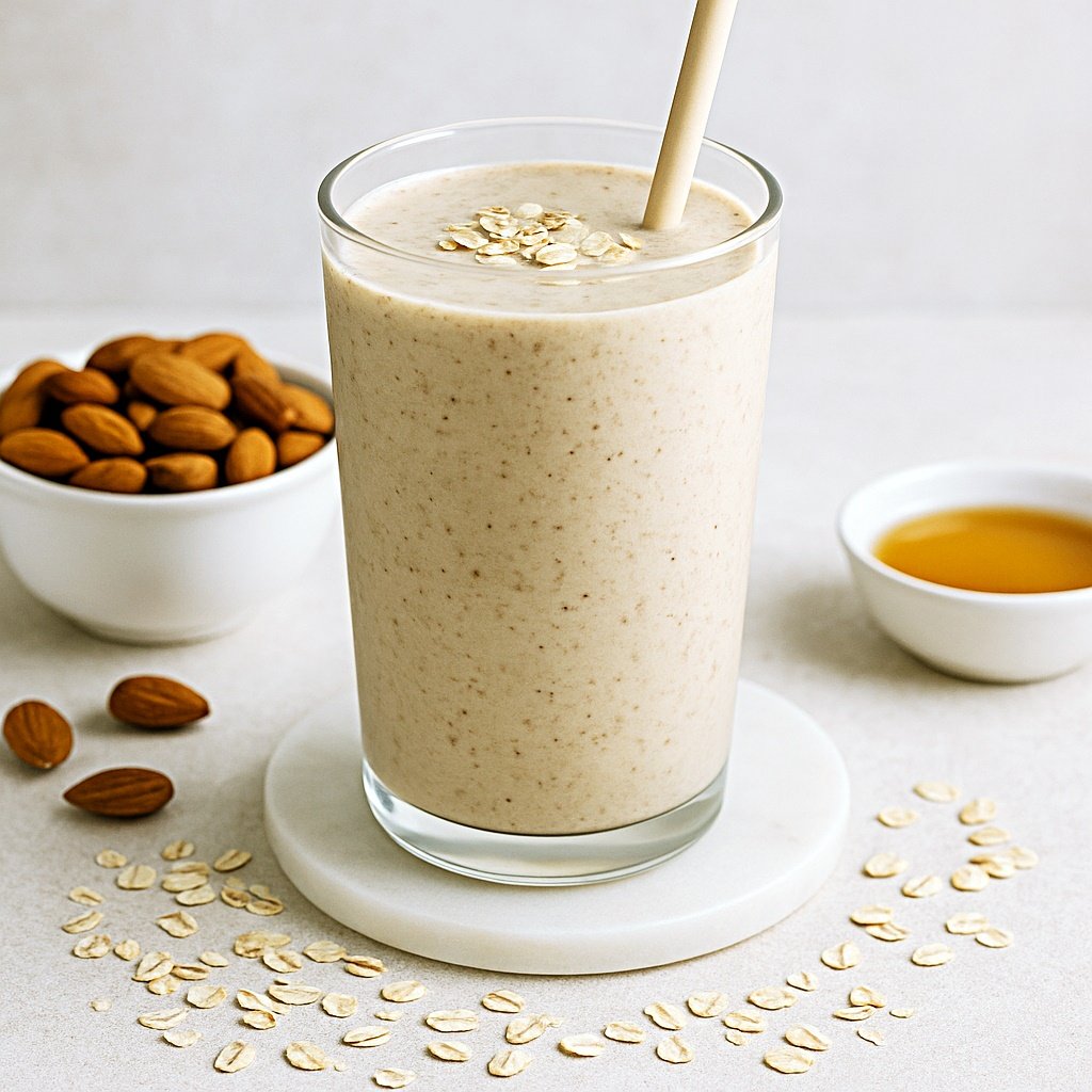 oatmeal almond smoothie